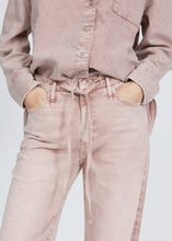 Load image into Gallery viewer, Phoebe Drawstring Jean Rosestone