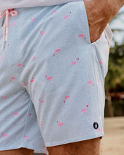 Load image into Gallery viewer, Half Elastic 7" Swim Trunks