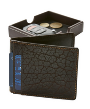 Load image into Gallery viewer, T.B. Phelps Bison Wallet (Black)