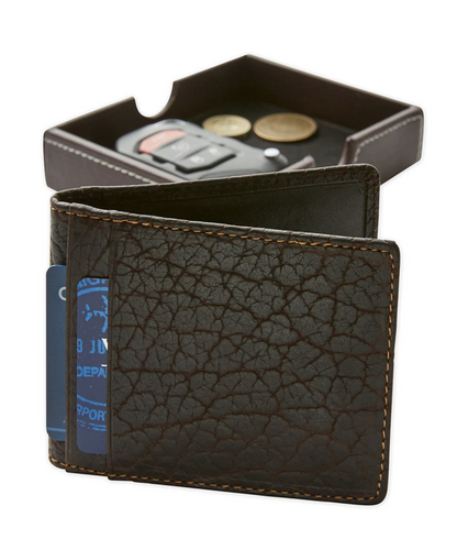T.B. Phelps Bison Wallet (Black)