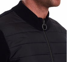 Load image into Gallery viewer, Barbour Carn Baffle Zip-Thru Sweater  Black