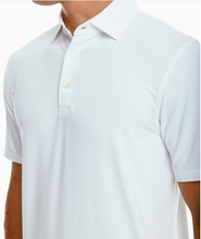 Load image into Gallery viewer, Southern Tide Men&#39;s Ryder Performance Polo White
