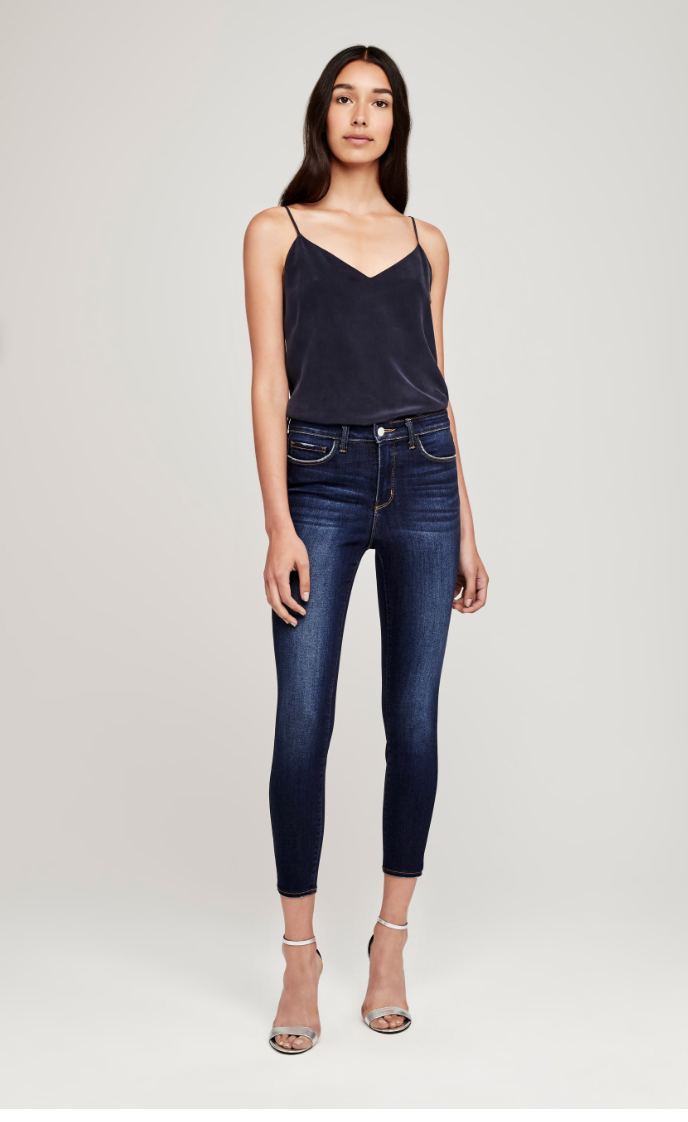 L'Agence Margot Highrise Skinny Jean Baltic