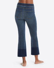 Load image into Gallery viewer, Spanx Cropped Flare Jean Medium Wash