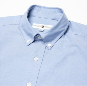 Duck Head Morris Oxford Shirt Blue