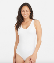 Load image into Gallery viewer, Spanx Suit Yourself Scoop Neck Tank Bodysuit White