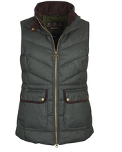 Load image into Gallery viewer, Barbour Women&#39;s  Whernside Gilet Olive