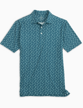 Load image into Gallery viewer, Southern Tide Men&#39;s Driver Cann Performance Polo Admiral Blue