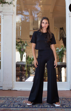 Load image into Gallery viewer, Ripley Rader Ponte Knit Wide Leg Pant Black