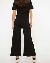 Load image into Gallery viewer, Ripley Rader Ponte Knit Wide Leg Pant Ankle Edit Black