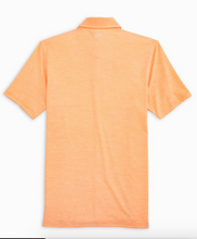 Load image into Gallery viewer, Southern Tide Space Dye Gameday Polo Rocky Top Orange