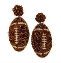 Load image into Gallery viewer, Football Earrings