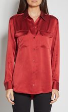 Load image into Gallery viewer, Equipment Signature Blouse Red Dahlia