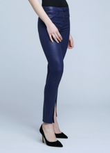 Load image into Gallery viewer, L&#39;Agence Jyothi High Rise Split Ankle Jean Midnight Coated