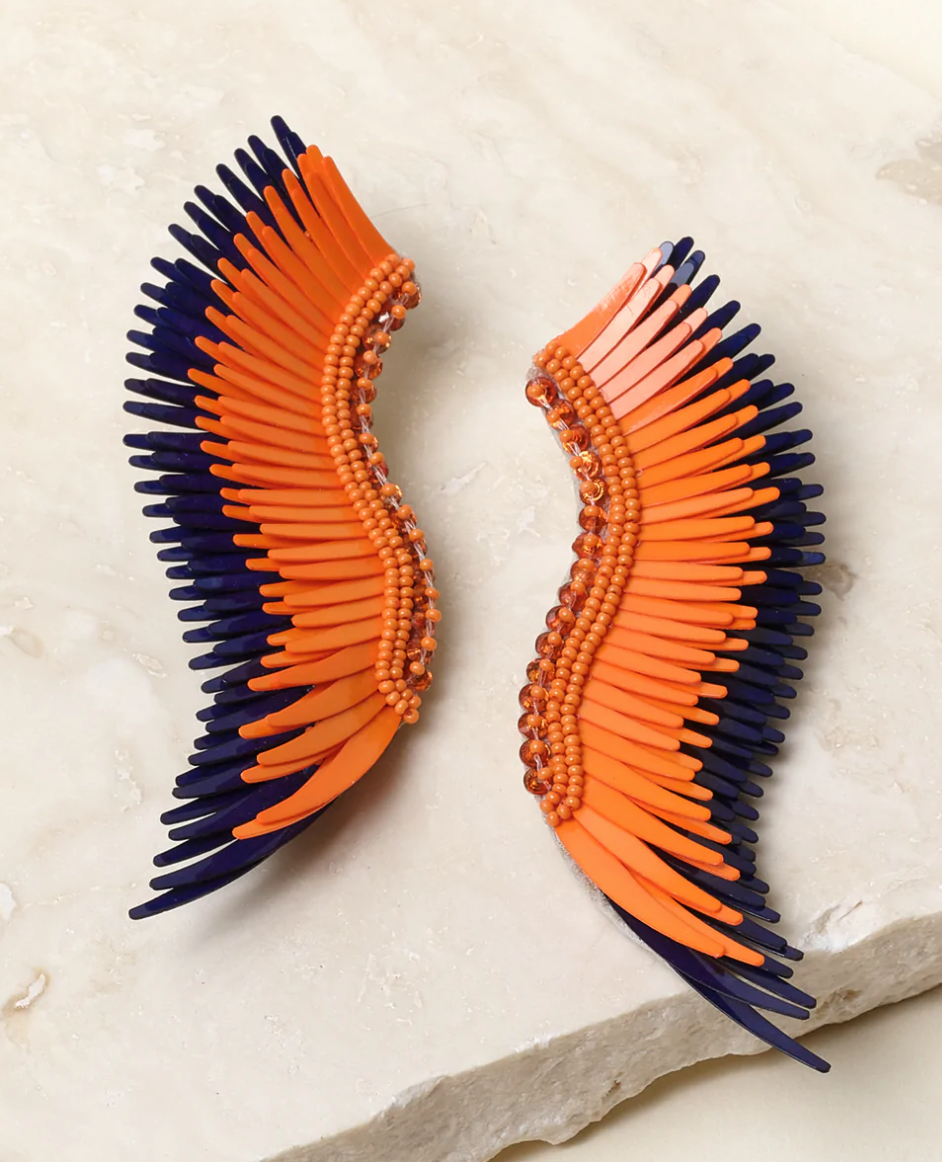 Wing earrings 2025 mignonne gavigan fake