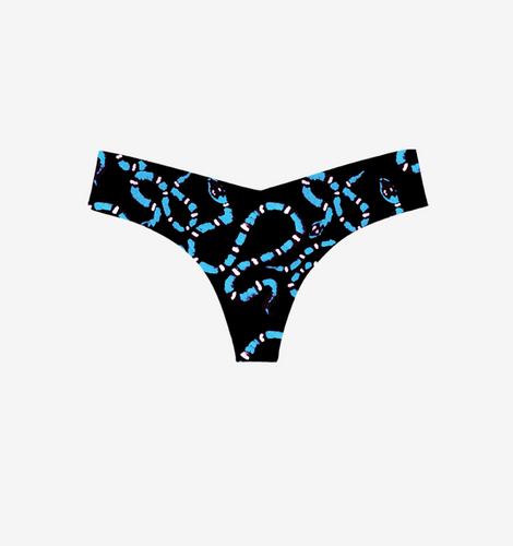 Commando Classic Print Thong Slither
