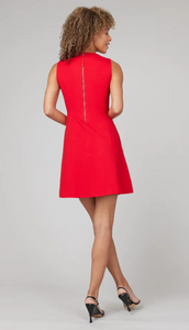 Spanx The Perfect Fit & Flare Dress True Red