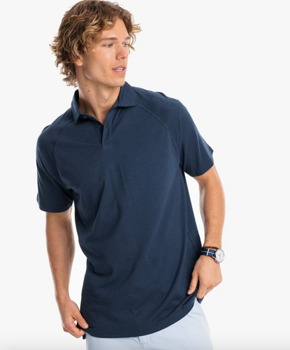 Southern Tide Men's Racquet Polo Shirt True Navy