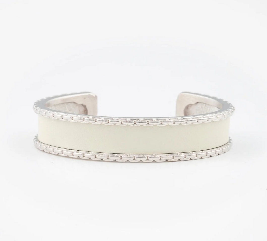 Hyde Forty-Seven CL1 Silver Polished Chainlink Cuff