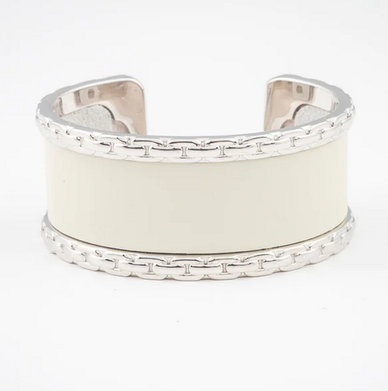 Hyde Forty-Seven CL2 Silver  Brushed Chainlink Cuff