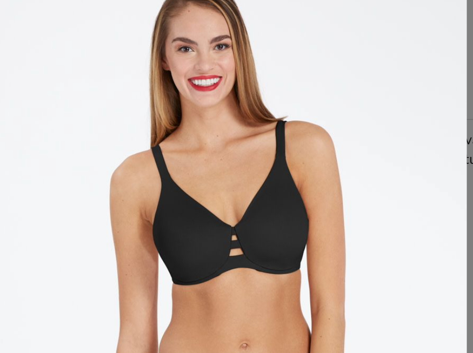 Spanx Low Profile Minimizer Bra Very Black – The Blue Collection