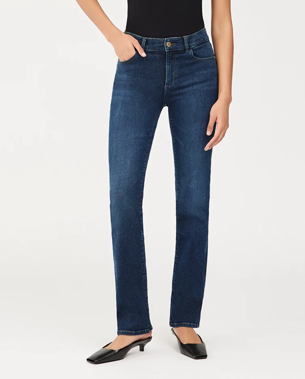 ディーエル1961 レディース デニムパンツ ボトムス Patti Straight High-Rise Vintage Ankle in Ultra Light DL1961 PANTS レディース US サイズ: 25 28 カラー: レッド 送料無料