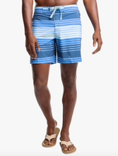 Load image into Gallery viewer, Southern Tide Southern Tide Aged Wateree Stripe Water Short Aged Denim