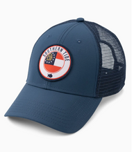 Load image into Gallery viewer, Southern Tide GEORGIA Trucker Hat Blue
