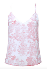 Load image into Gallery viewer, L’Agence Jane Camisole Tank Rose Tan Multi