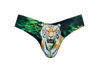Commando Thong Jungle Tiger