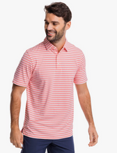 Load image into Gallery viewer, Southern Tide Ryder Kendrick Performance Polo Shirt Heather Rose Blush
