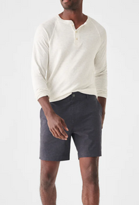 Faherty Belt Loop All Day 7" Shorts Charcoal