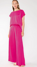 Load image into Gallery viewer, Ripley Rader Yacht Satin Crepe Pant Fuchsia
