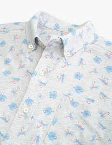 Southern Tide Guy with Allure Intercoastal Short Sleeve Button Down Shirt