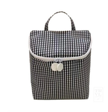 Load image into Gallery viewer, TRVL Design Take Away Insulated Bag Black Gingham