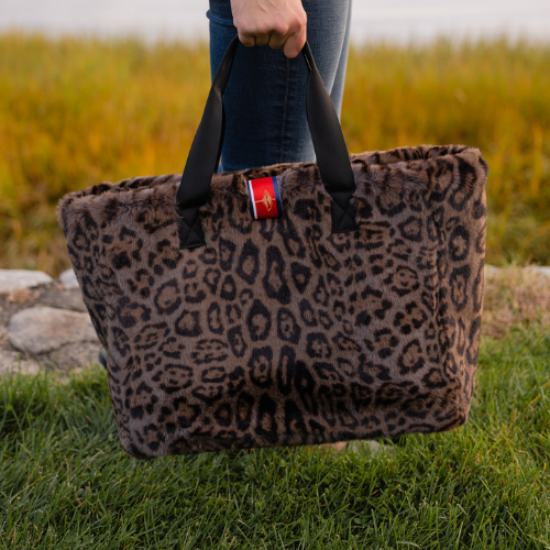 Pretty Rugged Oversized Faux Fur Tote