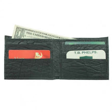 Load image into Gallery viewer, T.B. Phelps Bison Wallet (Black)