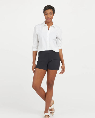 Spanx: Sunshine Shorts, 4 Very Black-50473R – The Vogue Boutique