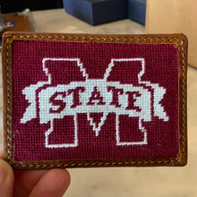 Load image into Gallery viewer, S&amp;B Card Wallet Mississippi State