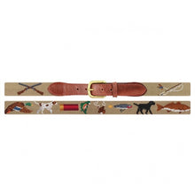 Load image into Gallery viewer, Smathers &amp; Branson Men’s Needlepoint Belt Southern Sportsman