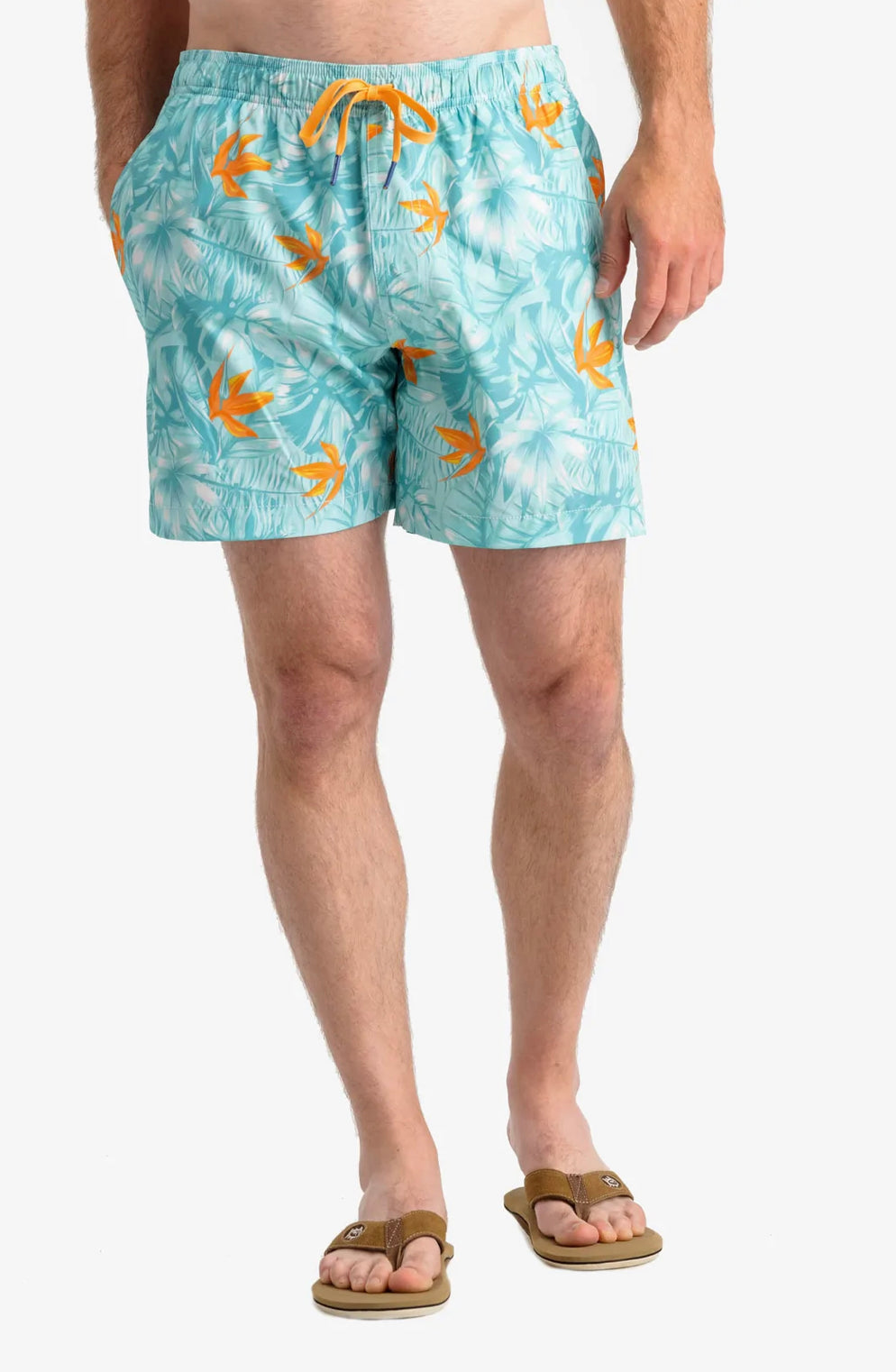 Southern Tide Montera Palm Swim Trunk