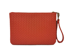 Load image into Gallery viewer, LUXE WRISTLET WOVEN PAPAYA