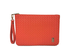 Load image into Gallery viewer, LUXE WRISTLET WOVEN PAPAYA