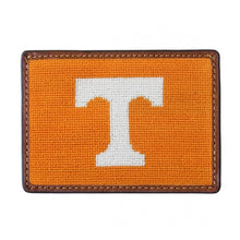 Load image into Gallery viewer, Smathers &amp; Branson Needlepoint Tennessee Card Wallet (Power T)