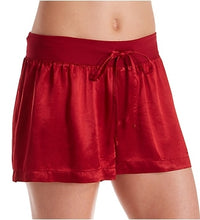 Load image into Gallery viewer, PJ Harlow Mikel Sleep Satin Shorts RED