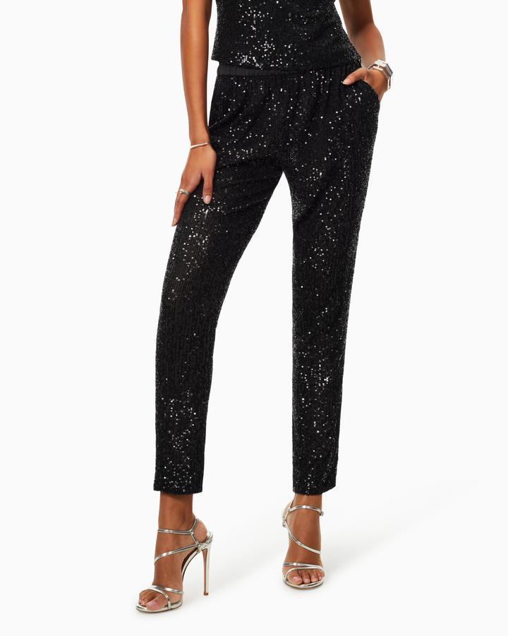 Ramy Brook Avalon Pant Black SequinA – The Blue Collection