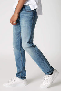Blank NYC Stanton Straight Fit Denim Jeans (Unstoppable Force)